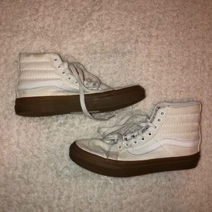 White high top vans